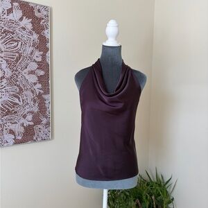H&M purple satin top – Size Large